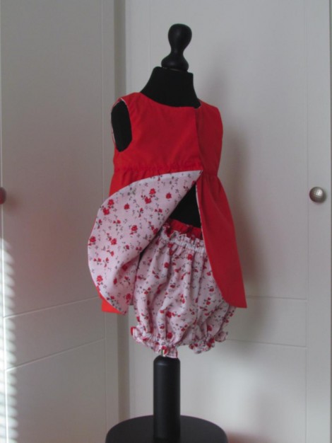 Tulip Dress with matching panties