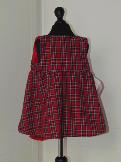 Tulip Dress - Tartan with matching panties